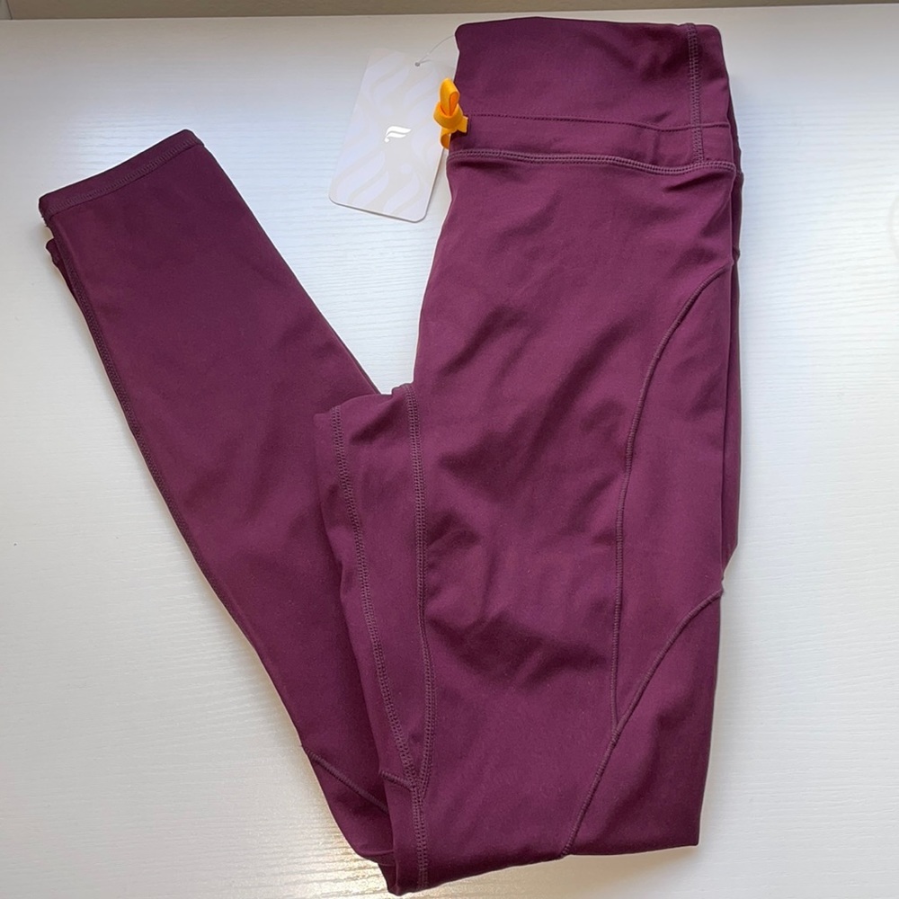 NWT Fabletics high-waisted purple legging